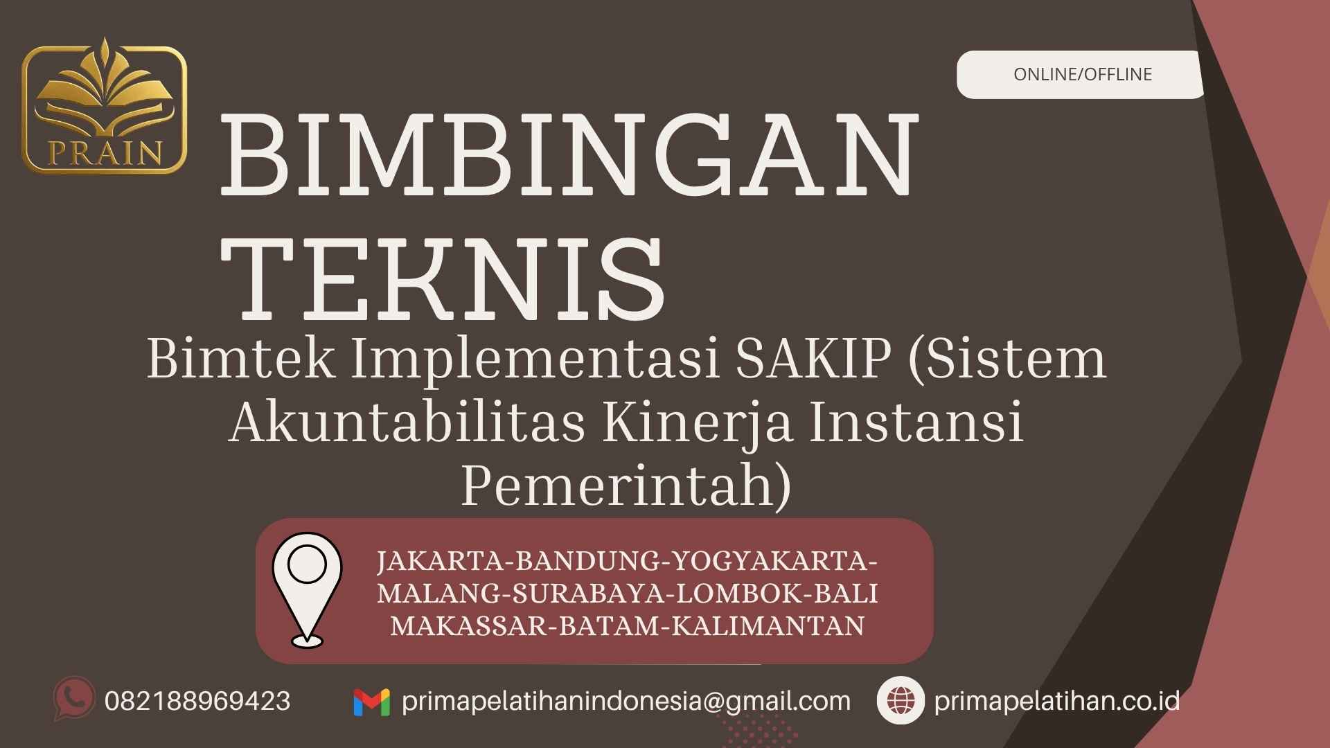 Bimtek Implementasi SAKIP Sistem Akuntabilitas Kinerja Instansi Pemerintah untuk Meningkatkan Akuntabilitas dan Kinerja ASN Terbaru