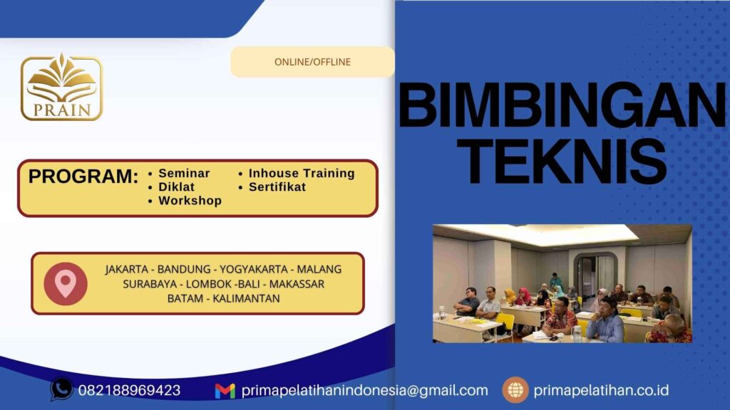 Pelatihan Pengelolaan Kontrak Pengadaan Barang Jasa Pemerintah untuk Kepastian Hukum dan Kinerja Kontrak Unggul Terbaru