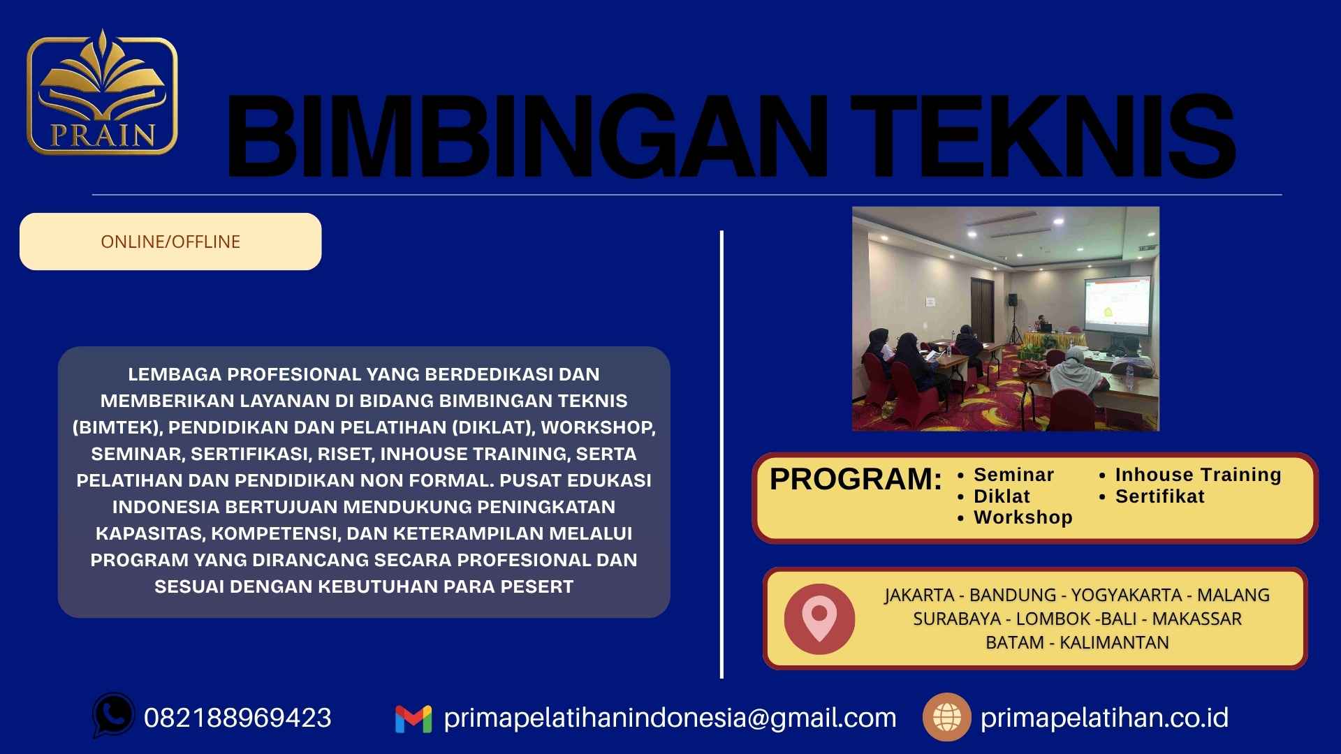 Bimtek Pelatihan Pengelolaan dan Penataan Arsip Aktif dan Inaktif Terbaru 2026