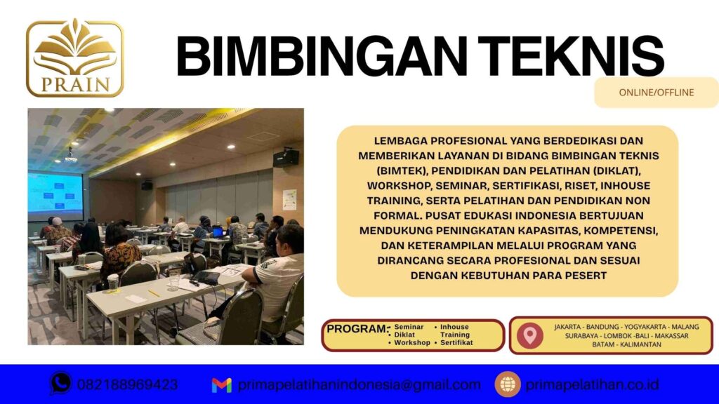 Bimtek Implementasi Permen ATR BPN No. 1 Tahun 2018 untuk Penyusunan RTRW Profesional dan Strategis Terbaru